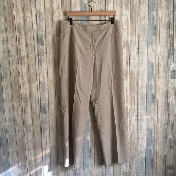 NWT Evan Picone Women's 2pc Pant Suit Set Sz 14 Loden Ivor Office Corpcore NWT - Picture 8 of 10